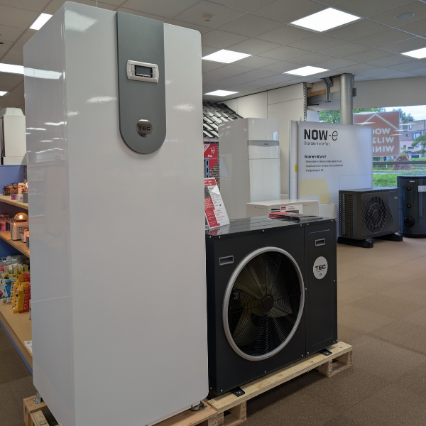 TEC QRS07 All-Electric Warmtepomp met 200 liter boiler