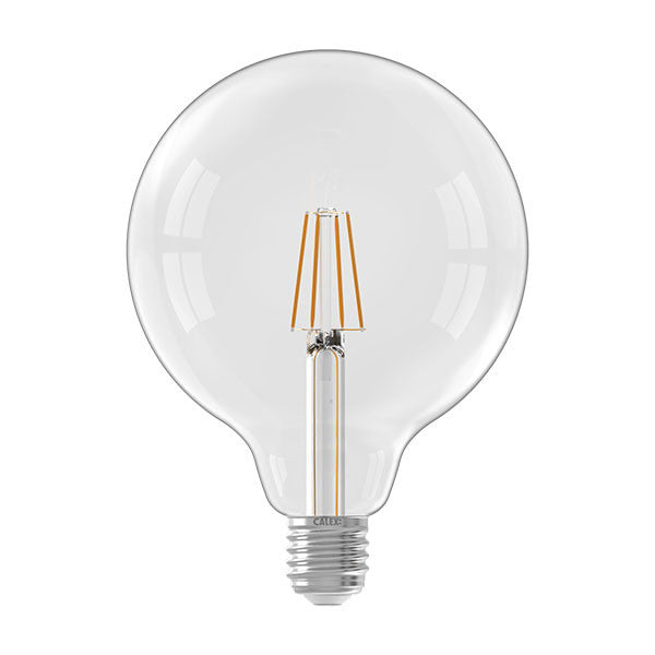 Calex LED Filament Lamp G125 E27 Helder – 4.5W Dimbaar | Klassiek design, modern rendement