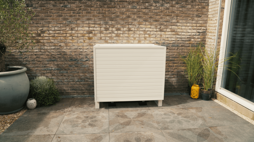 Dabo geluidscherm wit classic