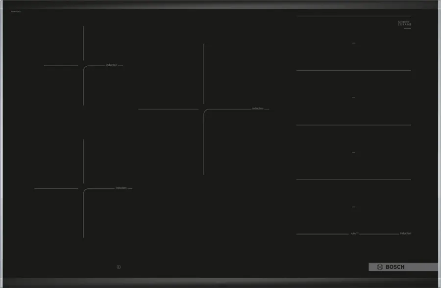 Kookzones Inductiekookplaat PXV875DC1E