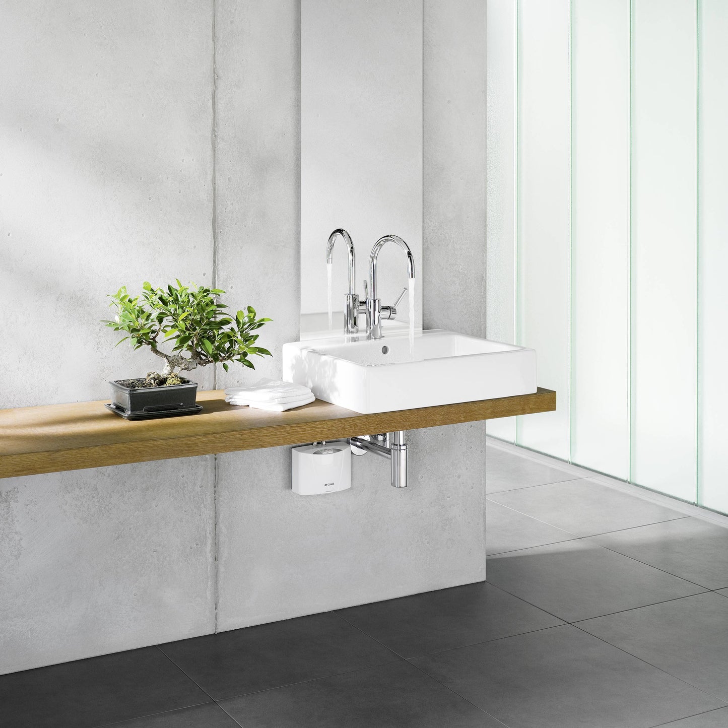 Clage MCX3 Doorstroomverwarmer - 3,5 kW, 230 V