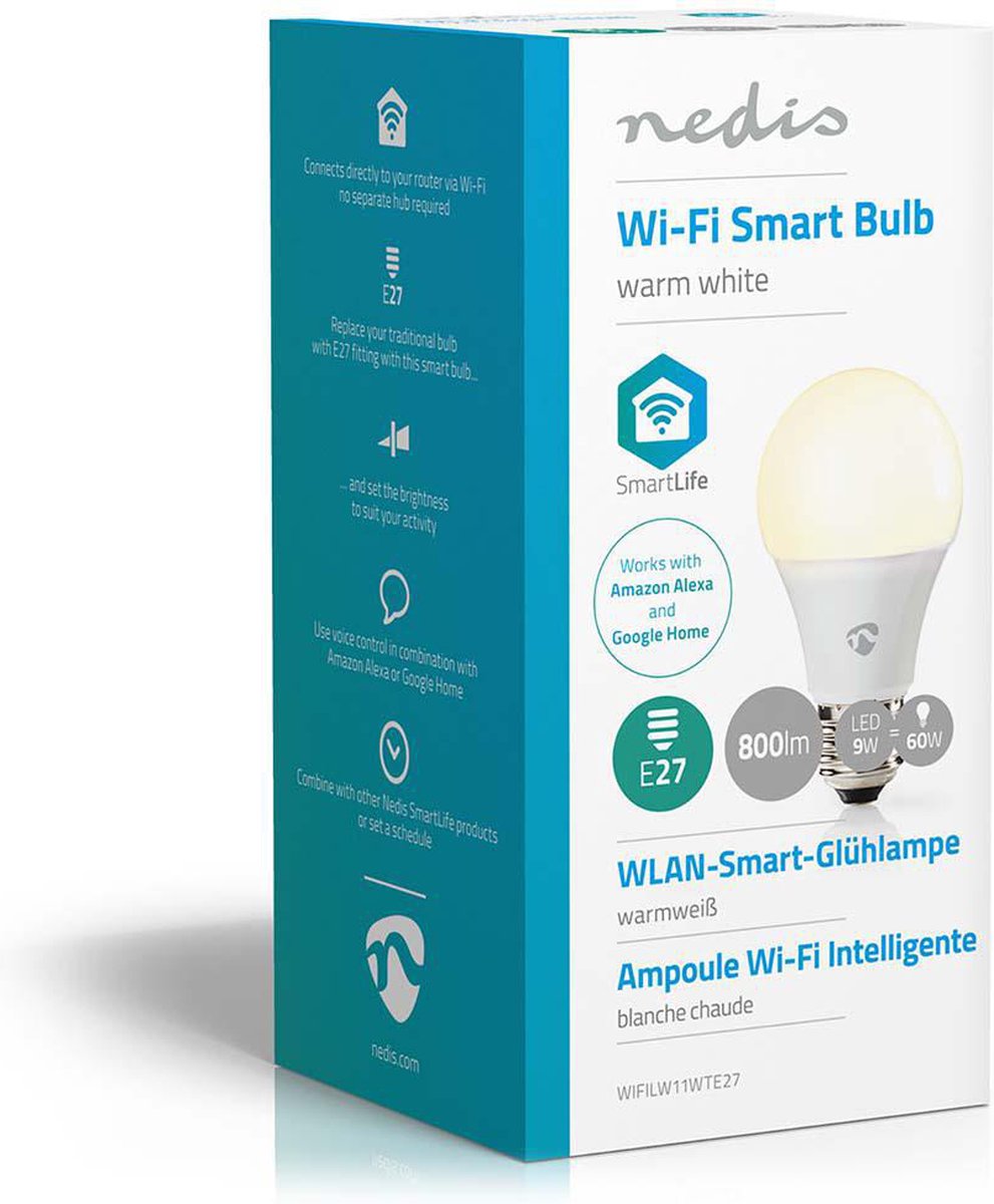 Nedis smart lamp E27