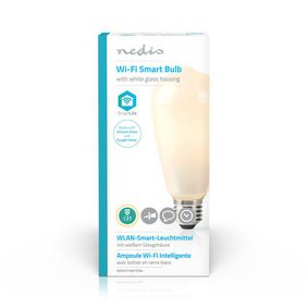 Nedis Smart LED Filament Lampe E27 , 500 lm, 5 W, mat