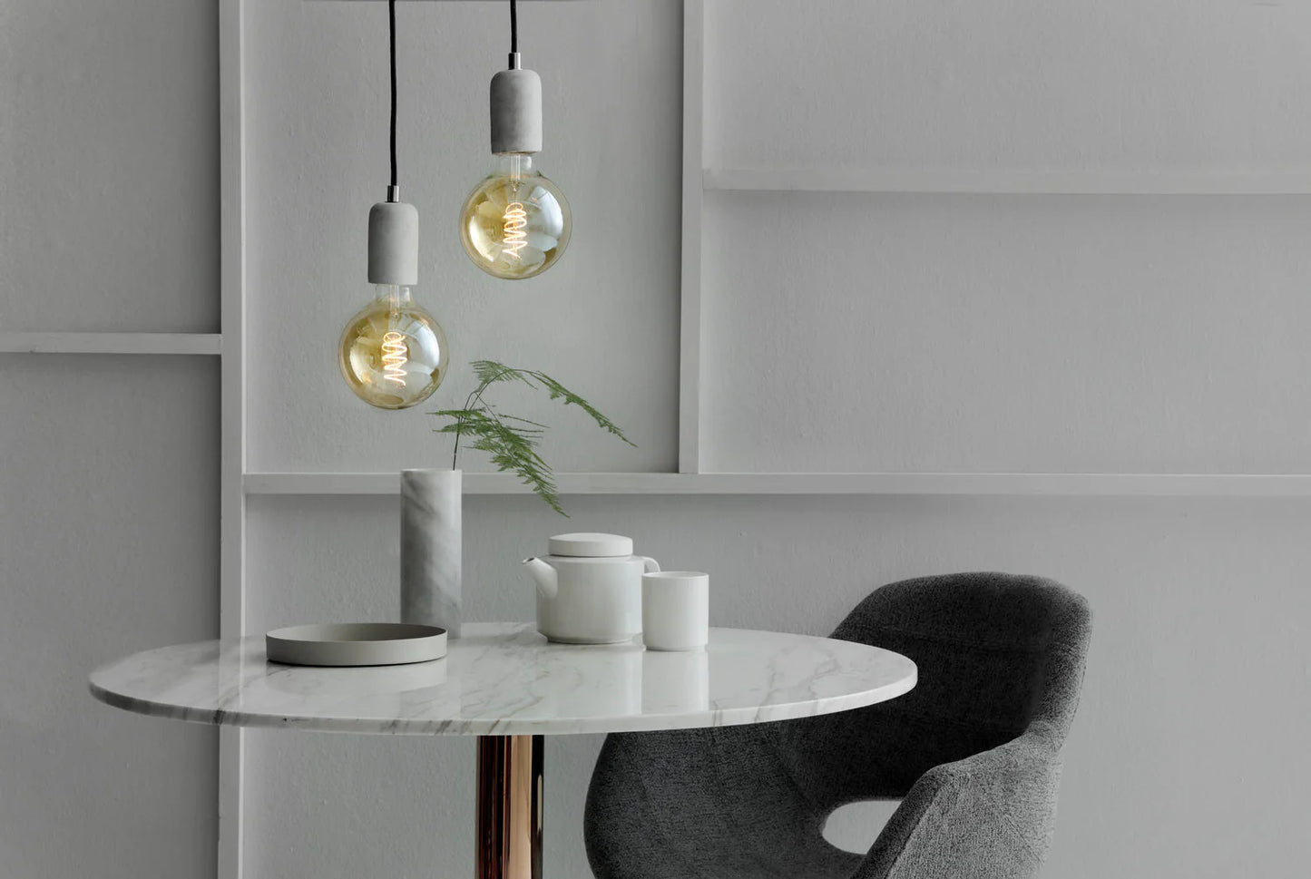 Calex LED Filament Lamp G125 E27 Gold – 3.8W Dimbaar | Sfeervolle designlamp