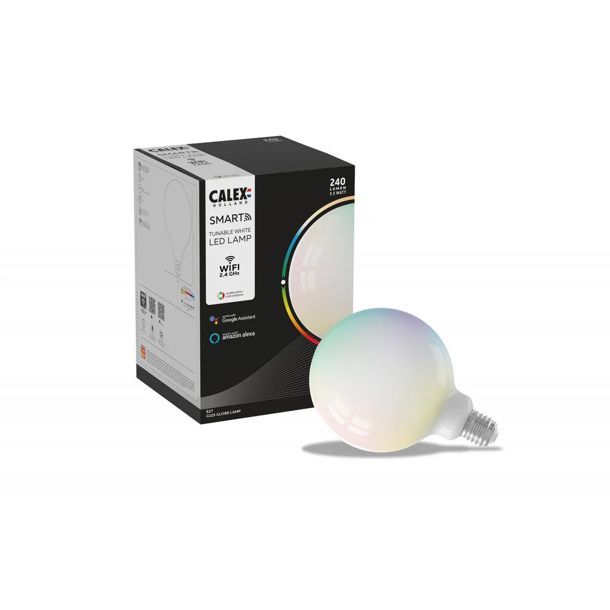 Globelamp Smart serie Calex LED Softline RGB E27 240 lumen – productafbeelding 2