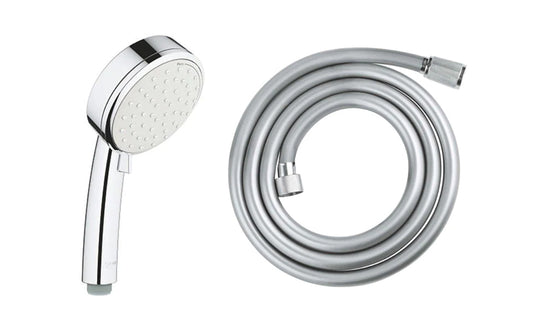 Grohe waterbesparende handdouche + slang