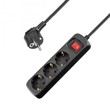 stekkerdoos 3 voudig wart