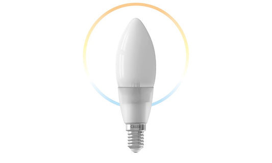 Mat Smart serie Calex LED Kaarslamp
