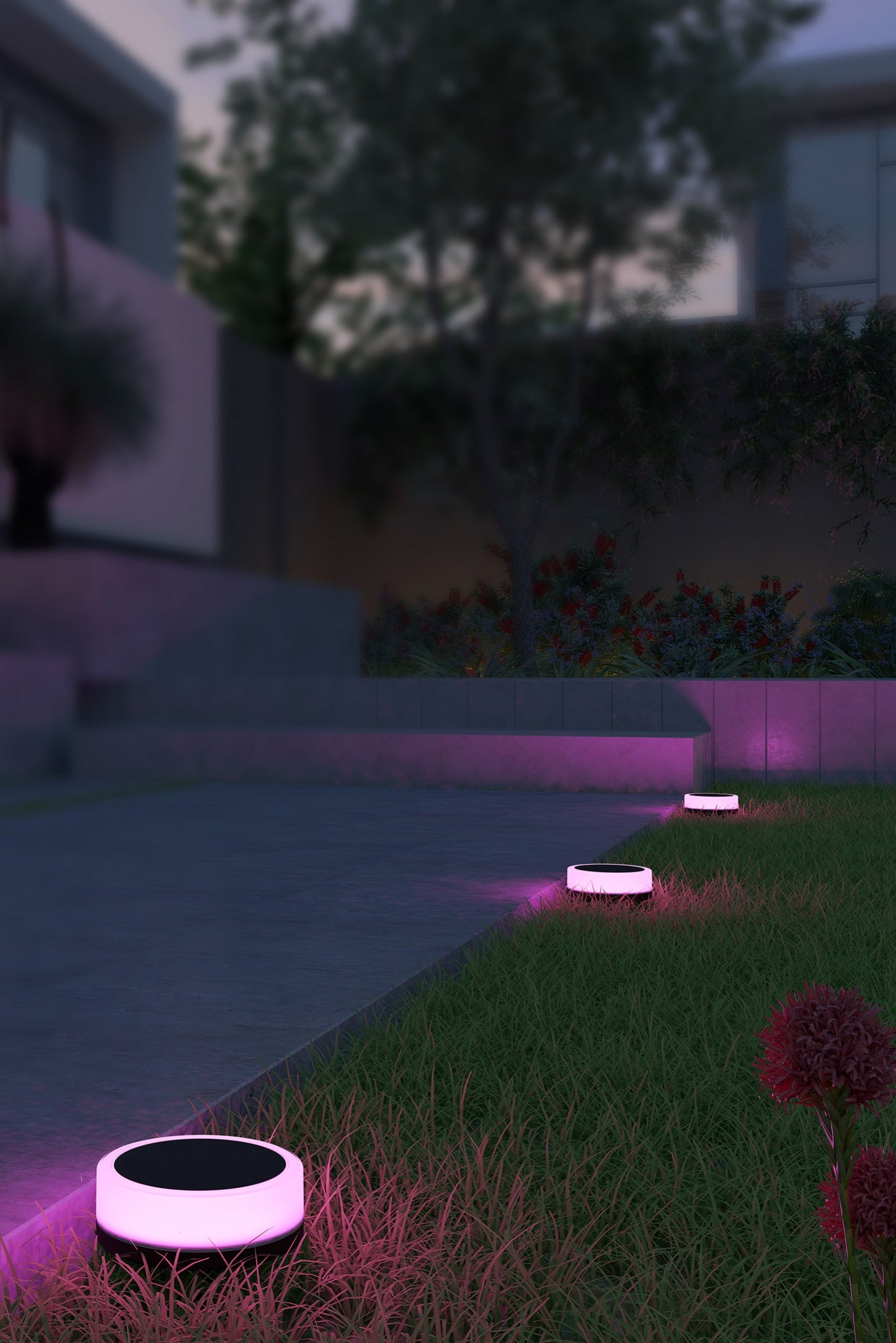 Calex Ground Spots in tuin