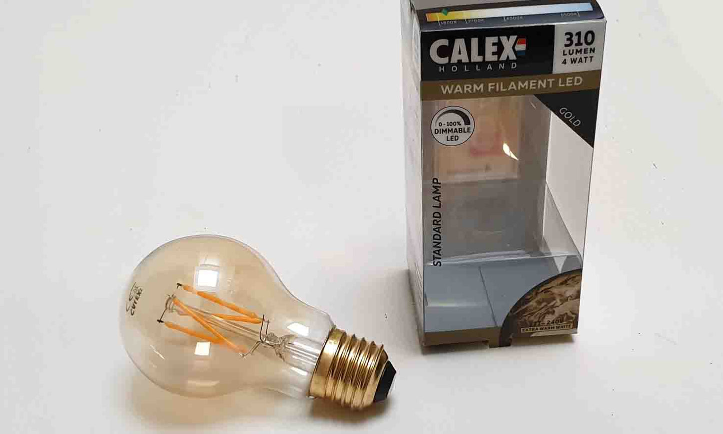 Goud serie Calex LED Standaard E27 4,5W