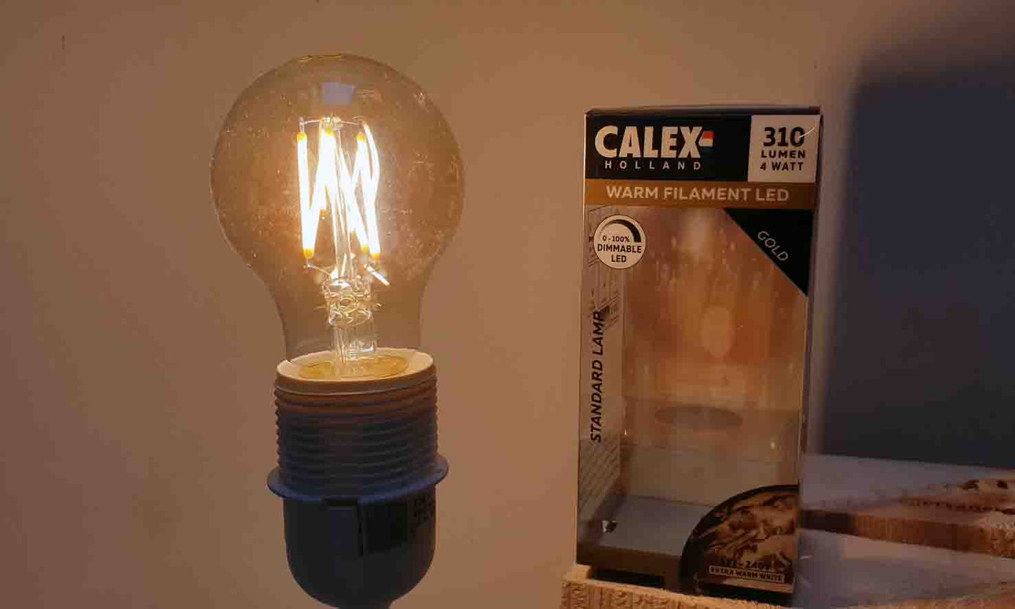 Goud serie Calex LED Standaard E27 4,5W