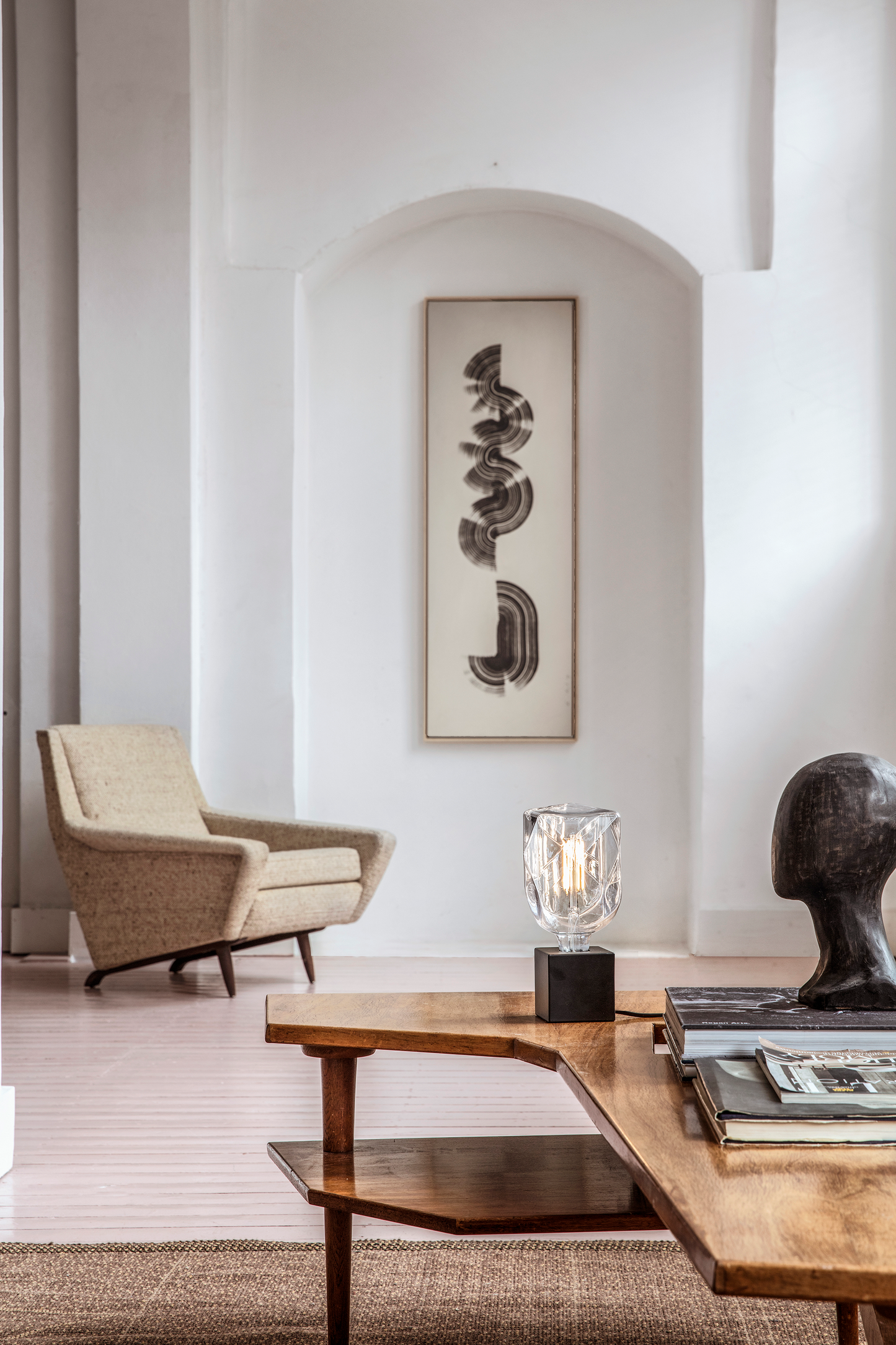 Calex Tafellamp Vierkant - Industrieel - E27 Fitting - Zwart - Excl. lichtbron