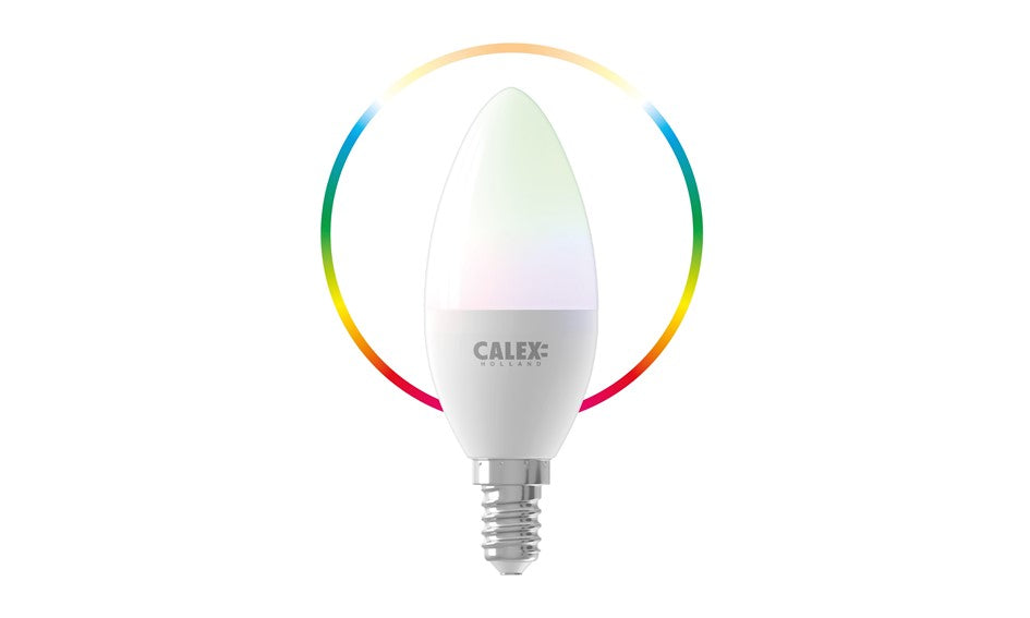 Mat Smart serie Calex LED Kaarslamp