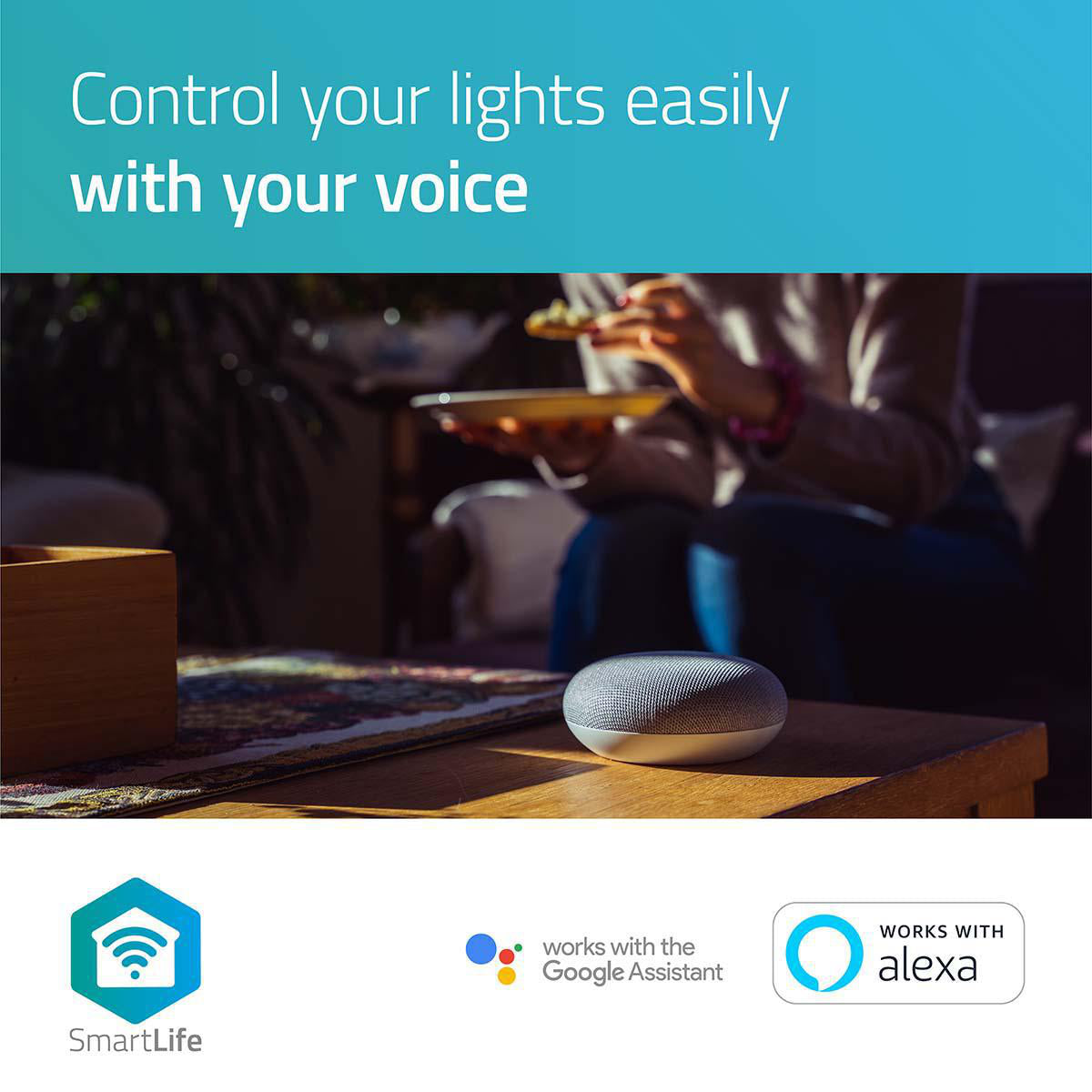 Spot GU10 Smart Home Nedis LED 4,5W