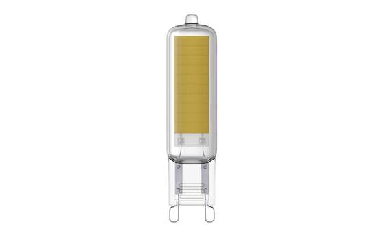 Steeklamp G9 Calex LED 3.5 W full glass frosted
