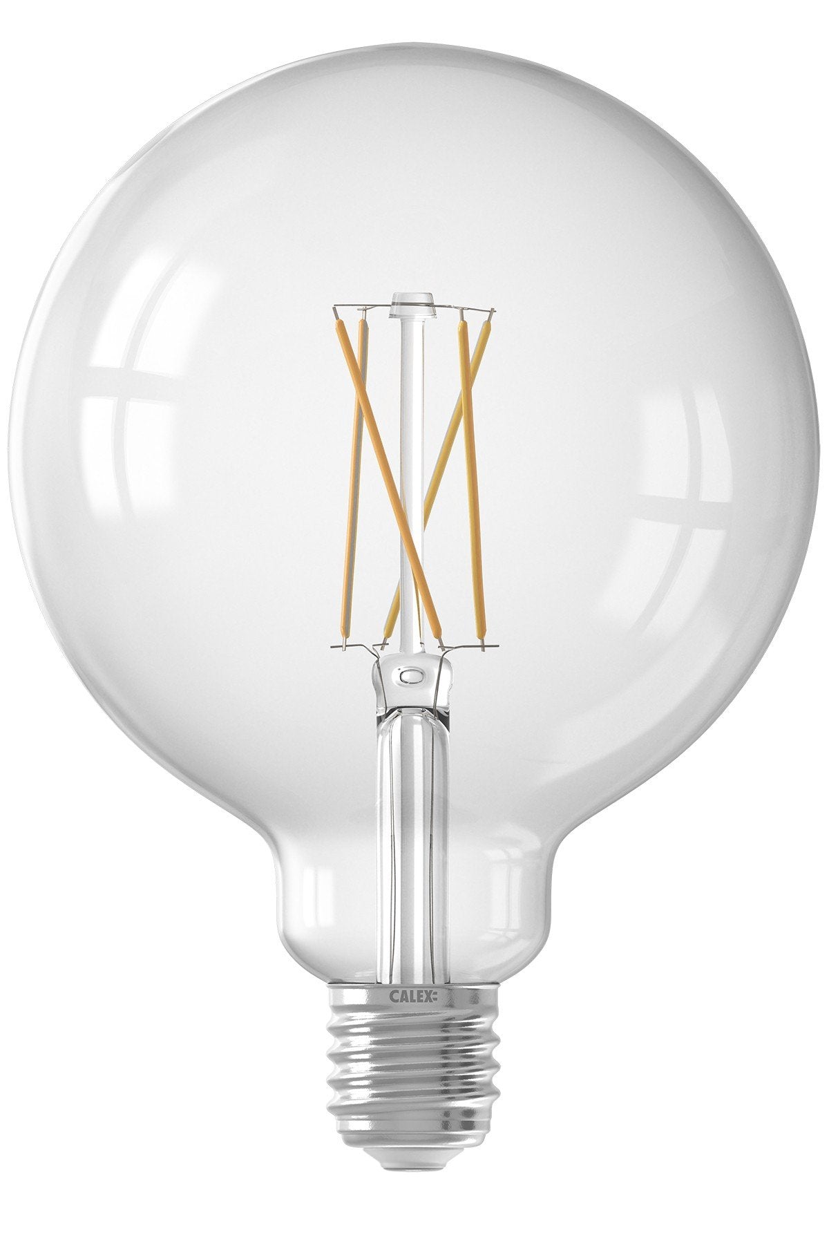 Calex Slimme Lamp - Wifi LED Filament Verlichting - Globe 12,5cm - E27 - Smart Lichtbron Helder - Dimbaar - Warm Wit licht - 7,5W – productafbeelding 2
