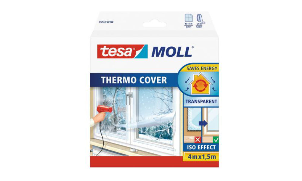Tesamoll® Thermo Cover Raamfolie 2,25 m2 of 6 m2