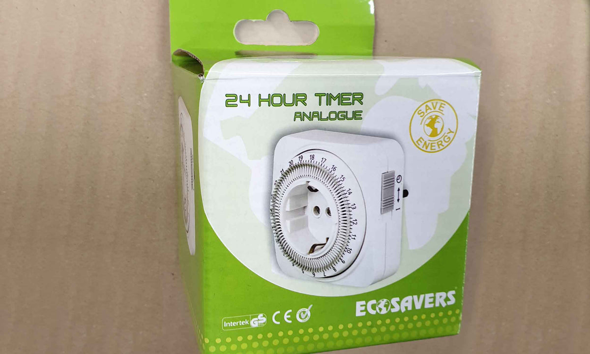 Ecosavers - Tijdschakelklok Analoog - 24 uurs timer/tijdschakelklok – productafbeelding 5