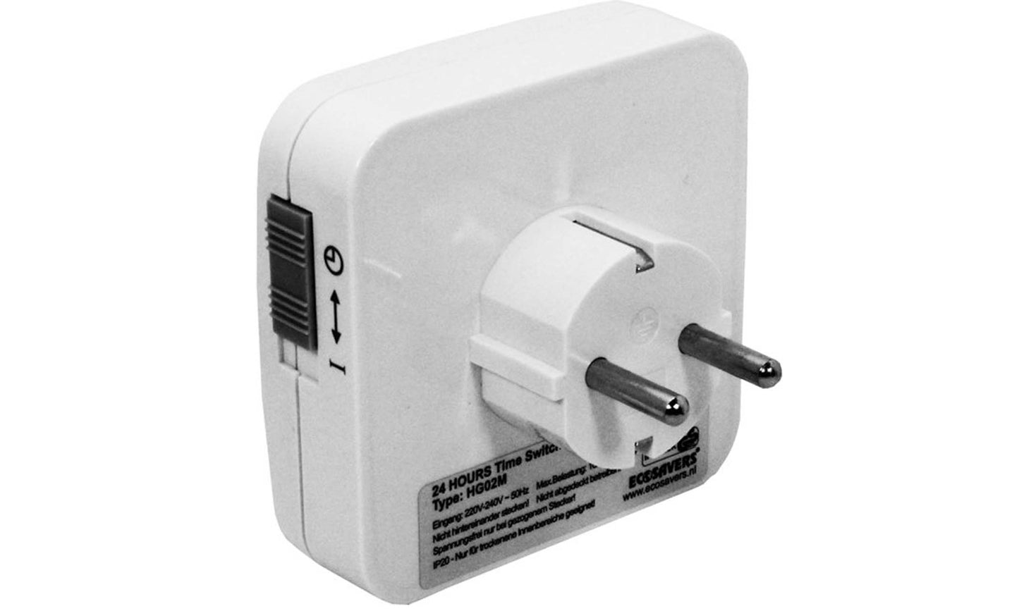 Tijdschakelklok Analoog - 24 uurs timer/tijdschakelklok