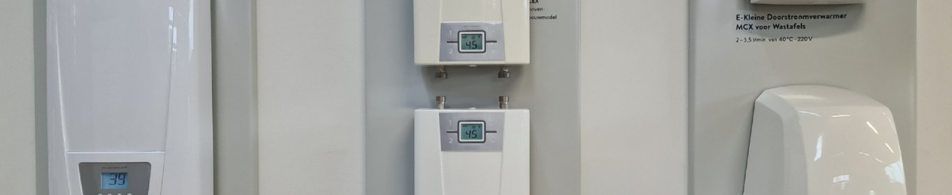 Clage doorstroomverwarmers