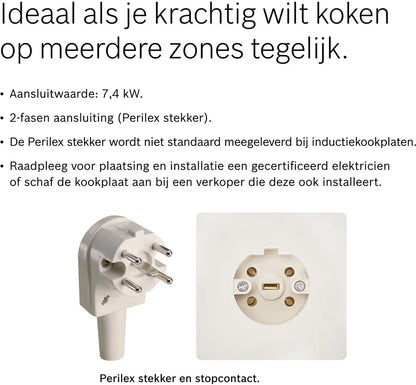 Inductiekookplaat PXE675DC1E - Serie 8 - Bosch