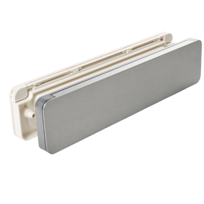 Homebox geïsoleerde brievenbus – Aluinox buitenklep (RVS-look)