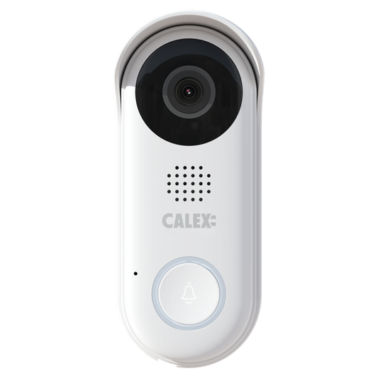 Calex Smart Video Deurbel - 2K - Wit