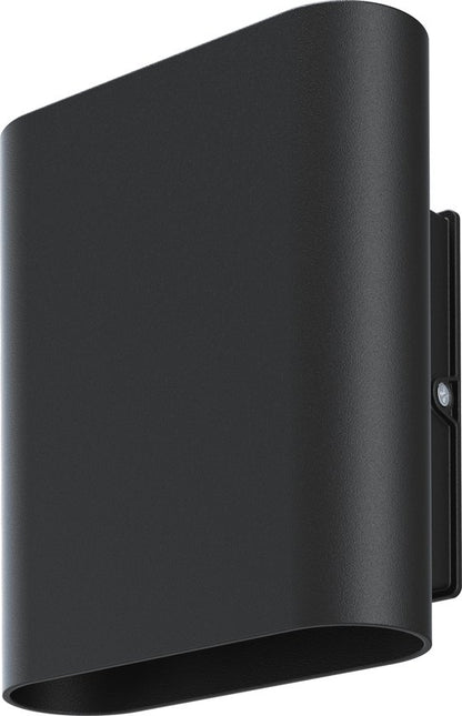 Calex Smart Outdoor LED Up & Down Wandlamp zwart- Ovaal