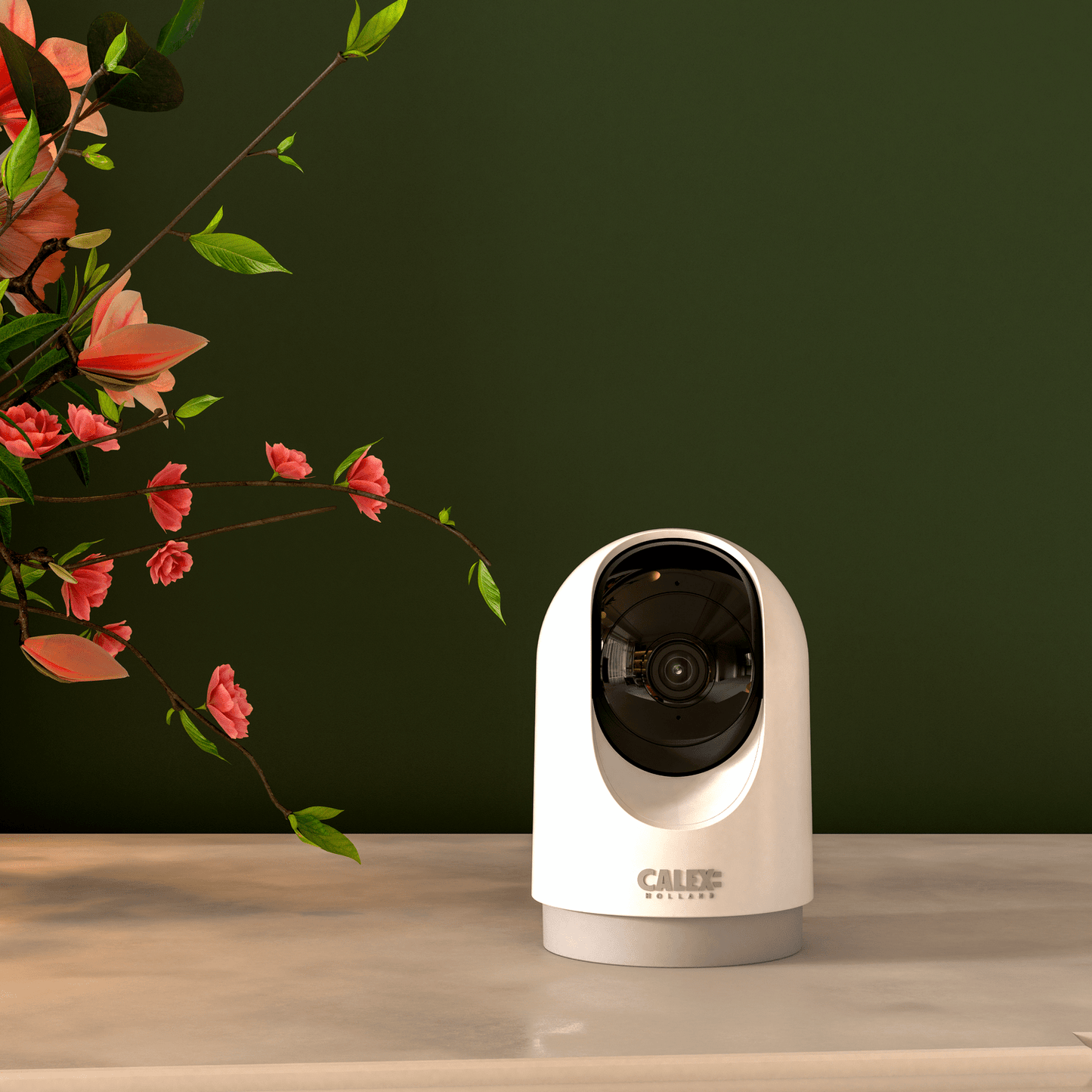 Calex Pan & Tilt Camera - Beveiligingscamera - voor Binnen - 2K