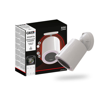 Calex Spotlight Beveiligingscamera - Voor buiten - 2K