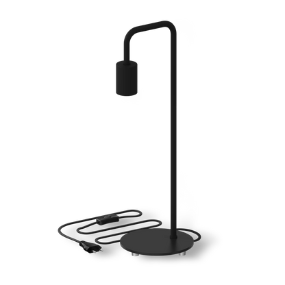 Calex U-Line Vloerlamp – Mat Zwart – Minimalistisch & Elegant