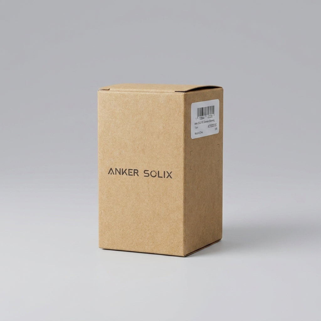 Verpakking AC connector anker Solix