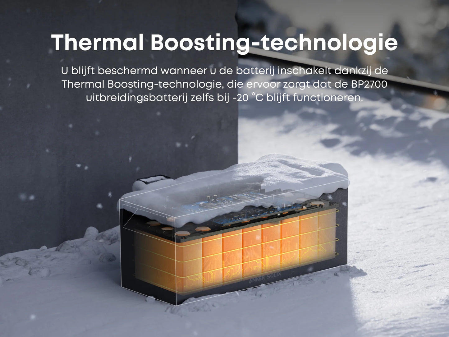 Anker uitbreiding tegen kou tot -20