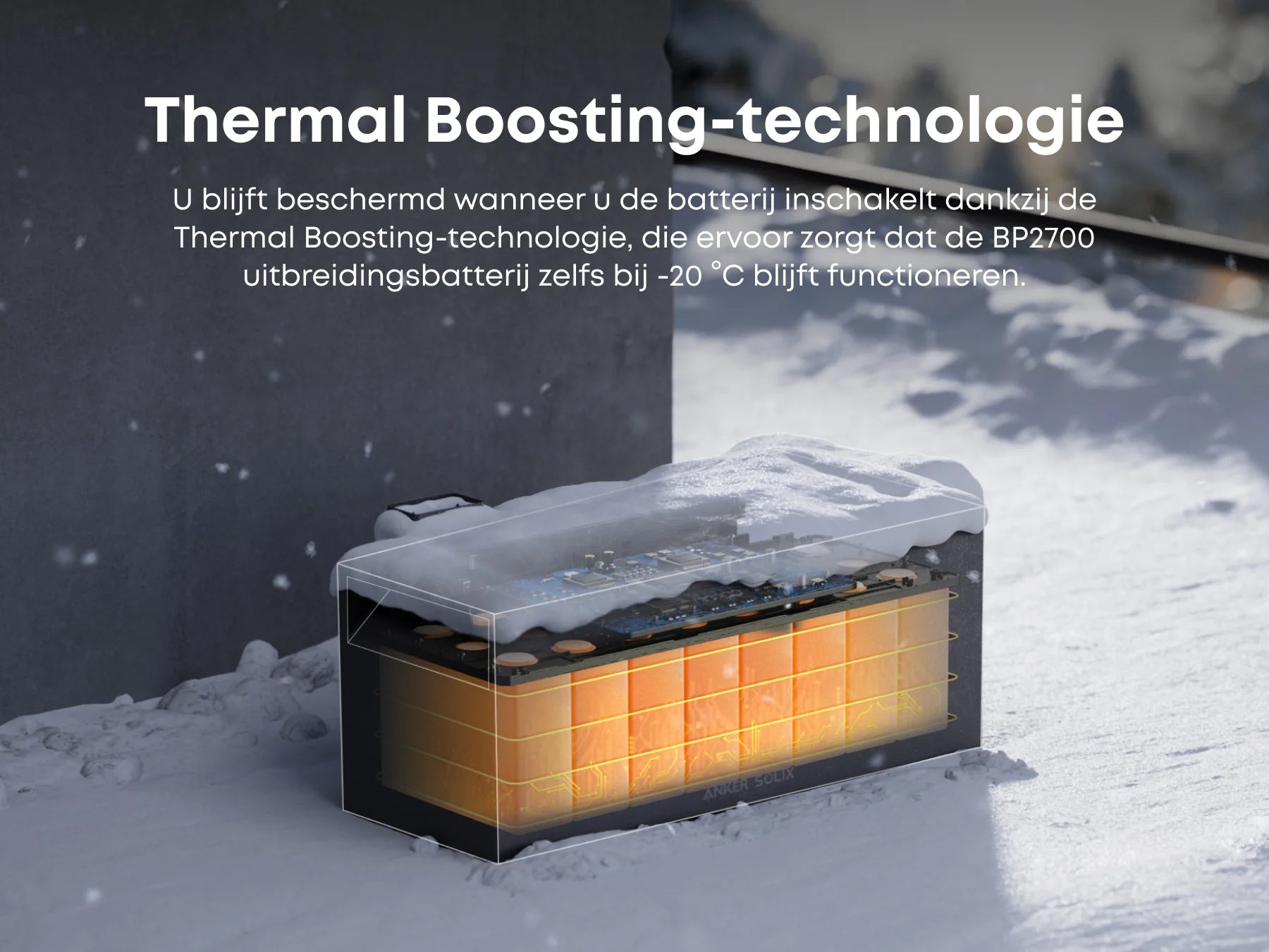 Anker uitbreiding tegen kou tot -20