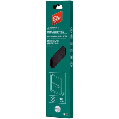 ellen brievenbus me klep bruin