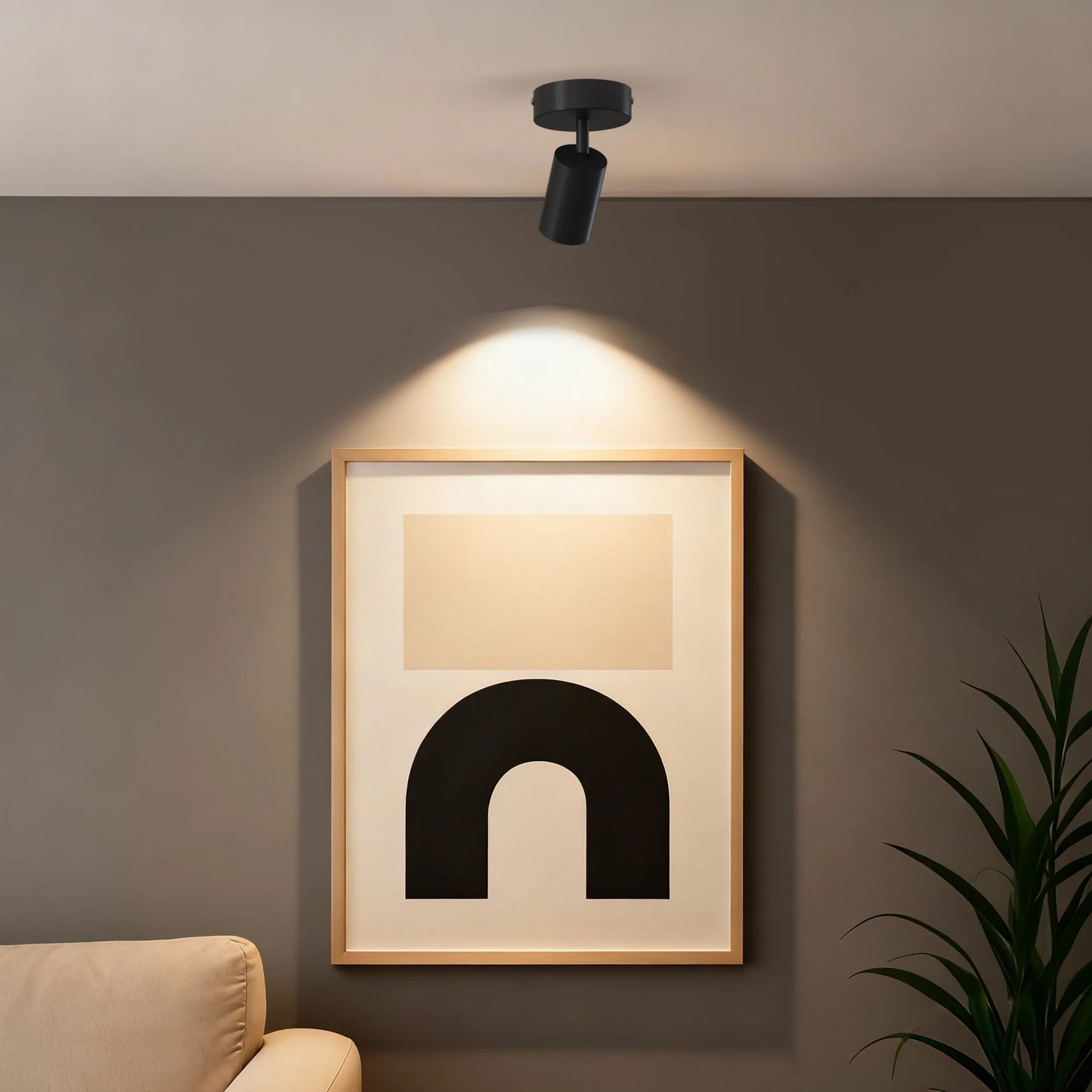 Calex Ronde Opbouwspot – Mat Zwart – GU10