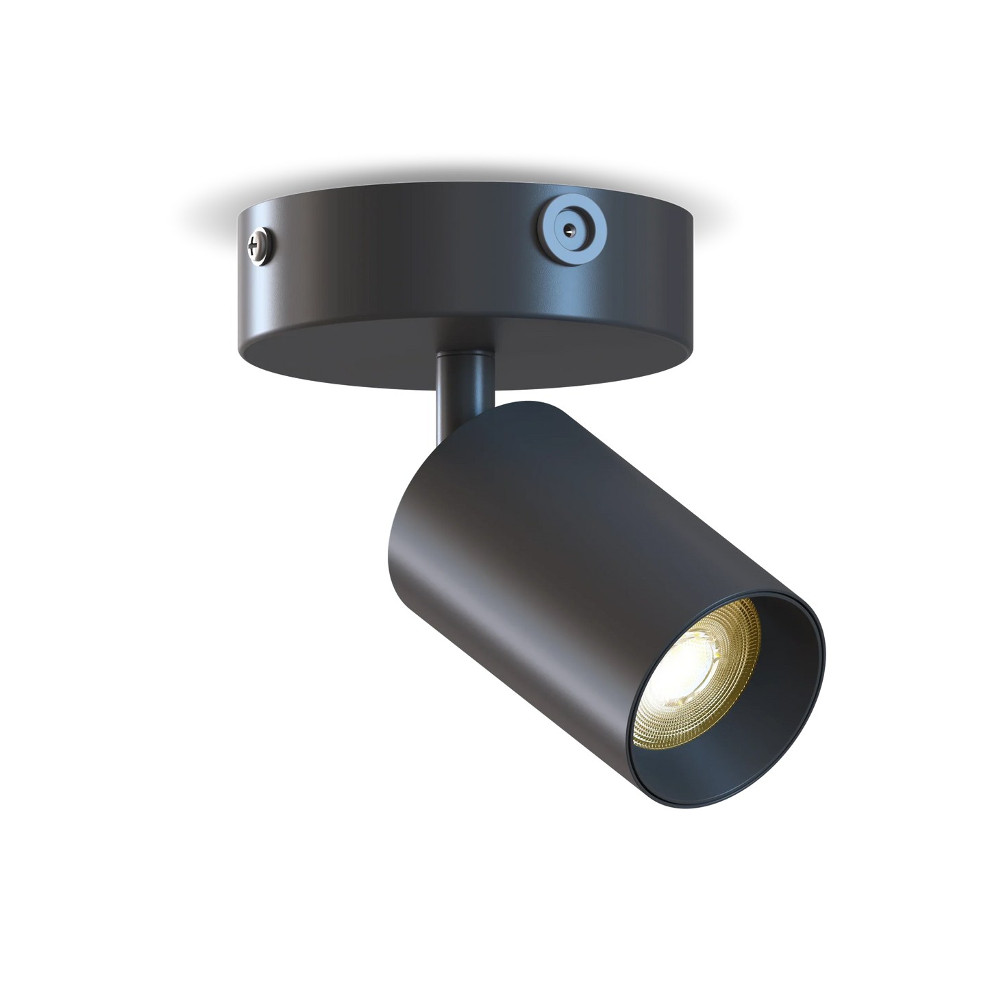 Calex Ronde Opbouwspot – Mat Zwart – GU10