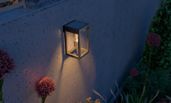 slimme lamp op zonne-energie