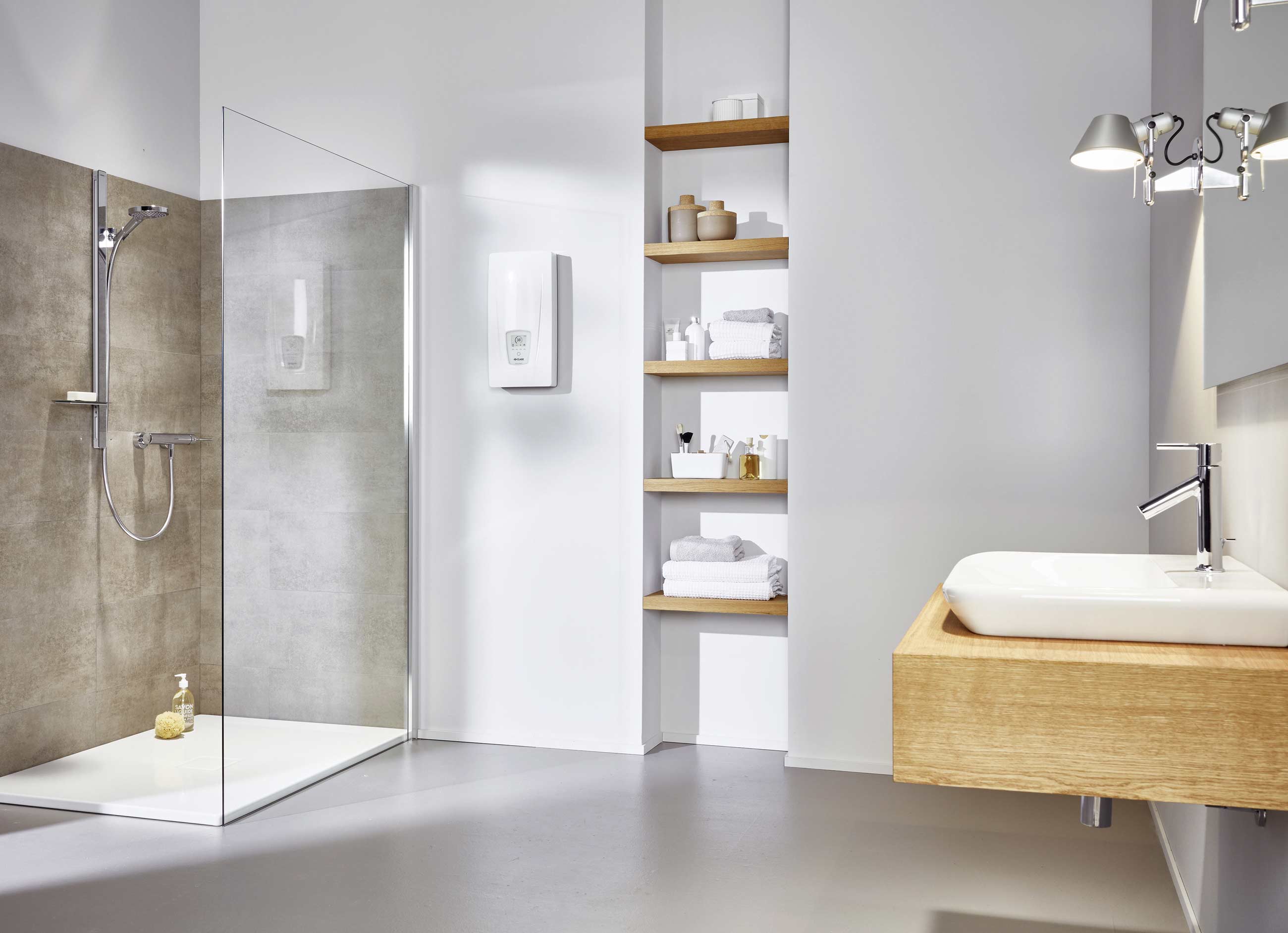 Clage DEX Next | Doorstroomverwarmer | WoonWijzerWebshop