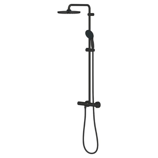 Grohe mat zwarte douche