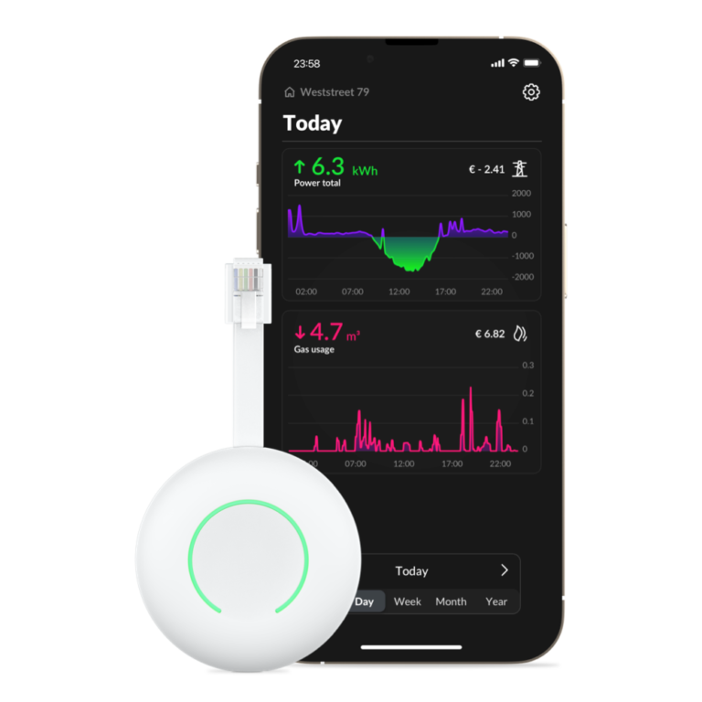 P1 Meter app HomeWizard 