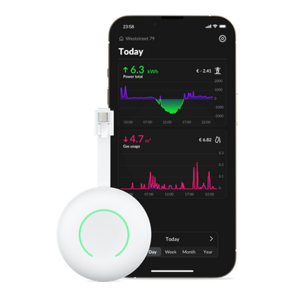 P1 Meter app HomeWizard 