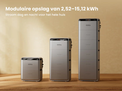 Jackery SolarVault 3 Pro Max AC stapelbare stekkerbatterij