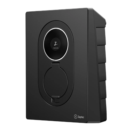 Laadpaal Zaptec Go 2 in het zwart