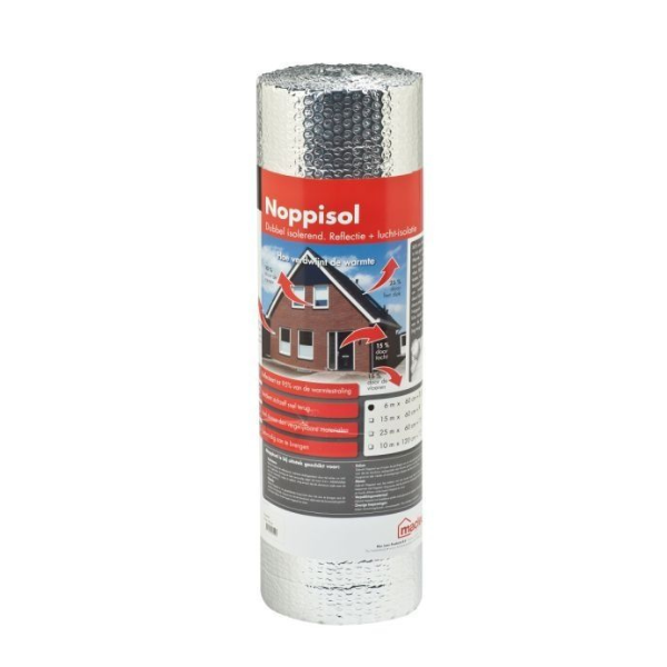 MacLean Noppisol Enkelzijdig 0,6x6m (=3,6m²)
