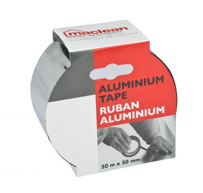 Mac lean aluminiumtape 50mm / 50m