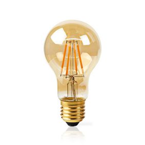Nedis SmartLife LED Filamentlamp E27 – 500 lm, 5 W, Warm Wit 2200 K, A60