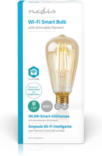 Nedis smart LED Filamentlamp E27, verpakking