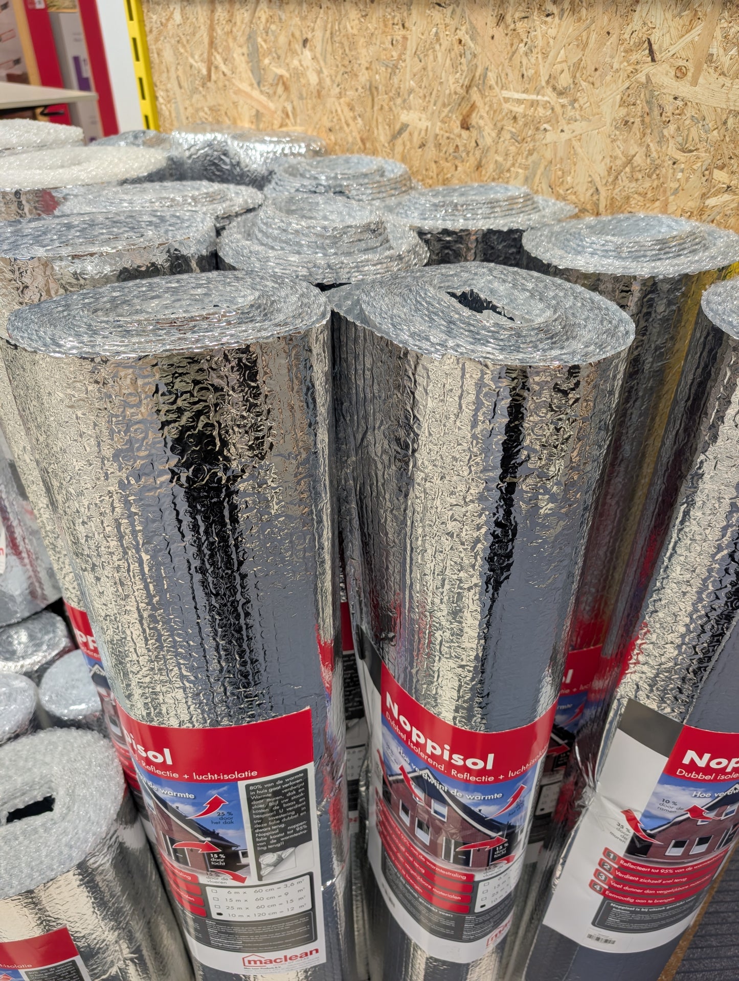 Noppisol folie van Maclean groot