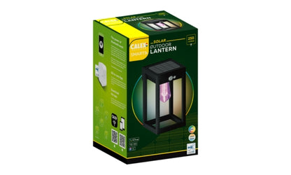 Calex Smart Solar Lantaarn - RGB + CCT - Zwart
